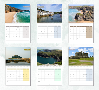 Cornwall Calendar 2027