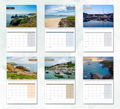Cornwall Calendar 2027