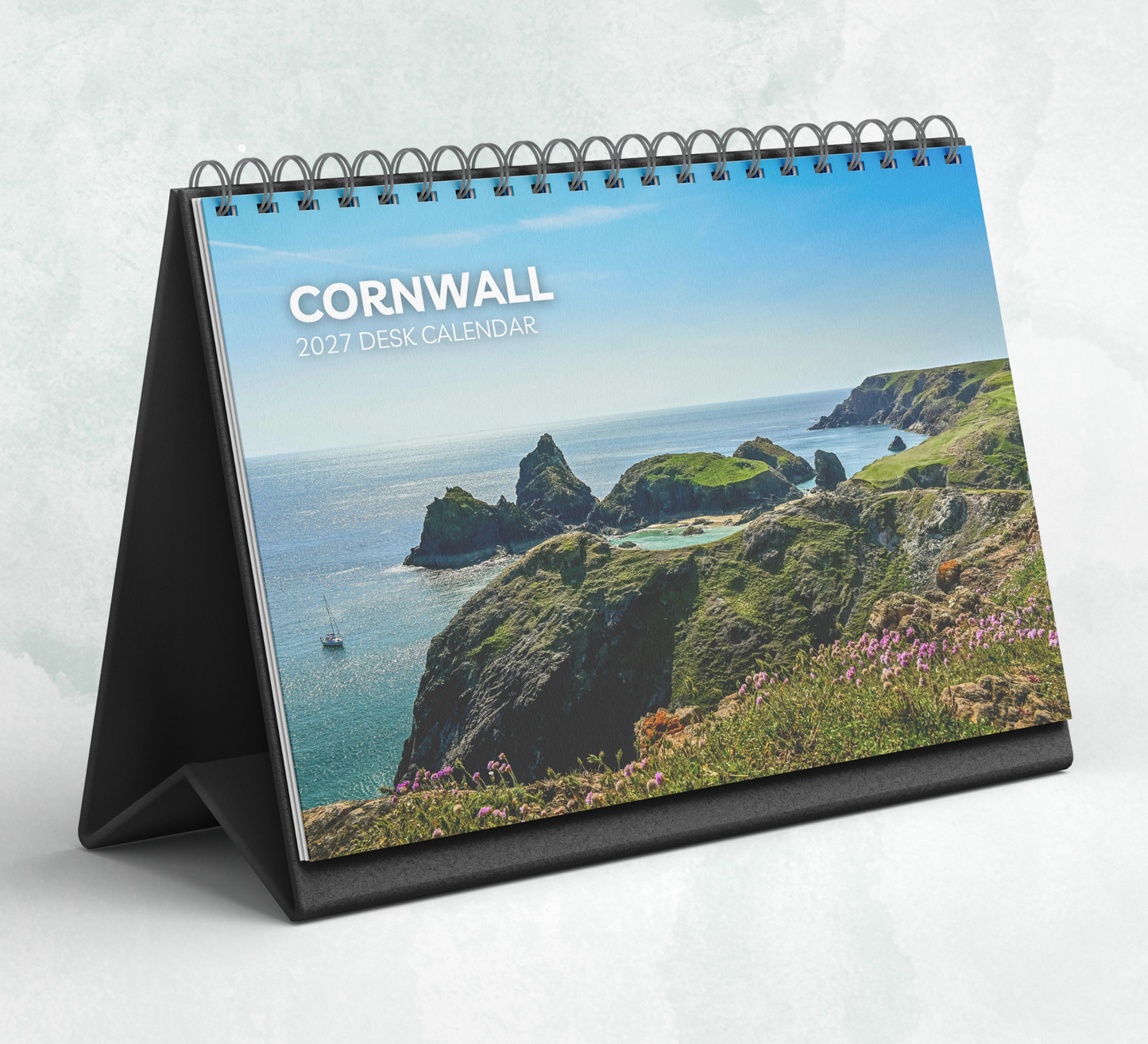 Cornwall Desk Calendar 2027-2028