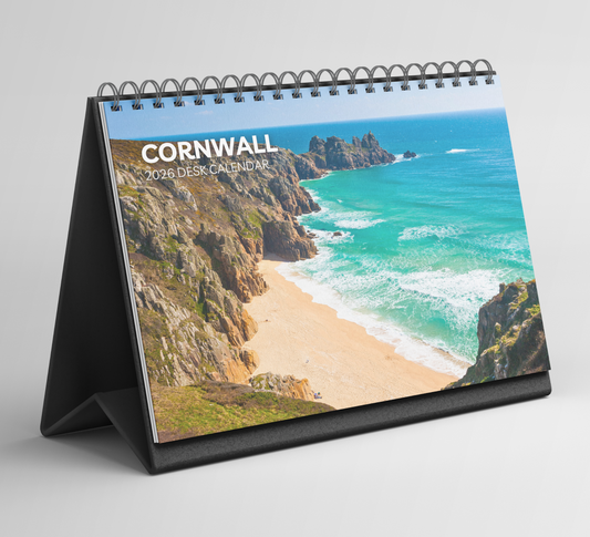 Cornwall Desk Calendar 2026-2027