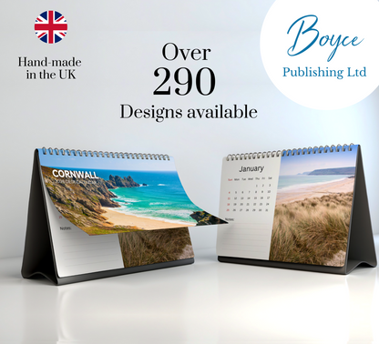 Cornwall Desk Calendar 2026-2027