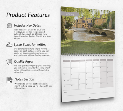 Cotswolds Calendar 2027