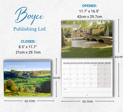 Cotswolds Calendar 2027