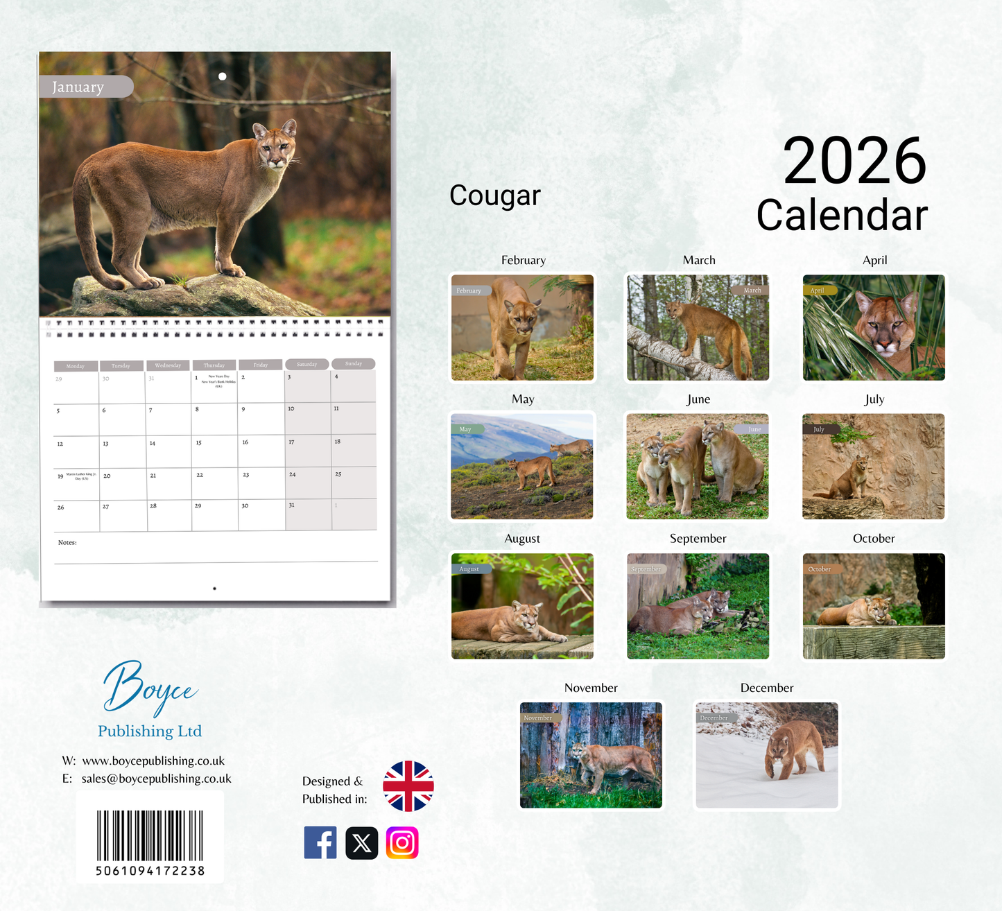 Cougar Calendar 2026