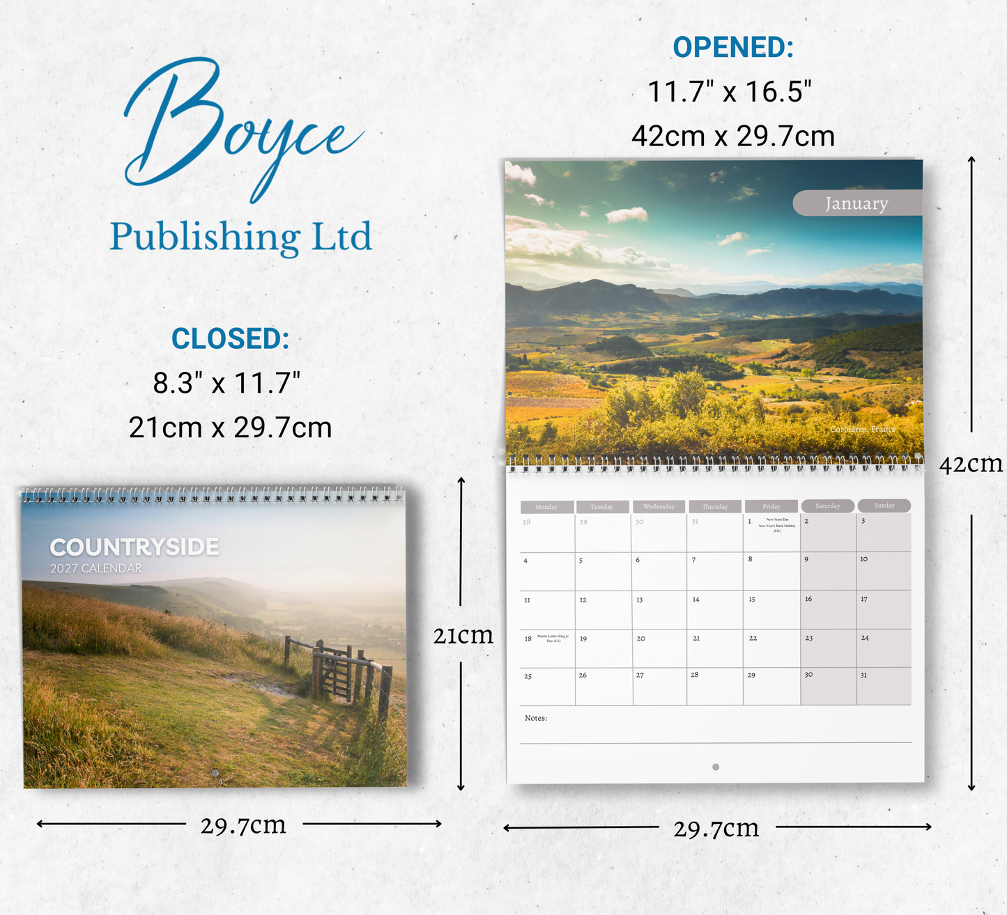 Countryside Calendar 2027