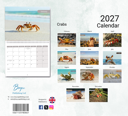 Crab Calendar 2027
