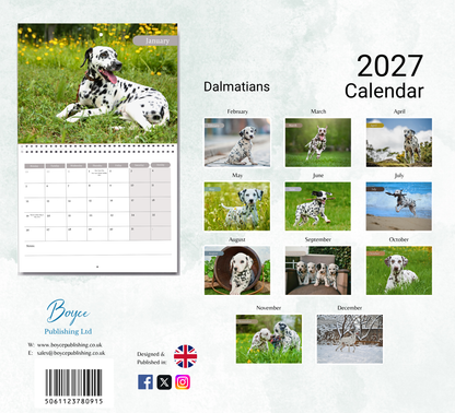 Dalmatian Calendar 2027