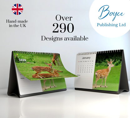 Deer Desk Calendar 2026-2027