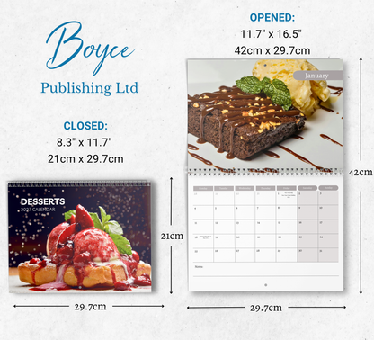 Desserts Calendar 2027