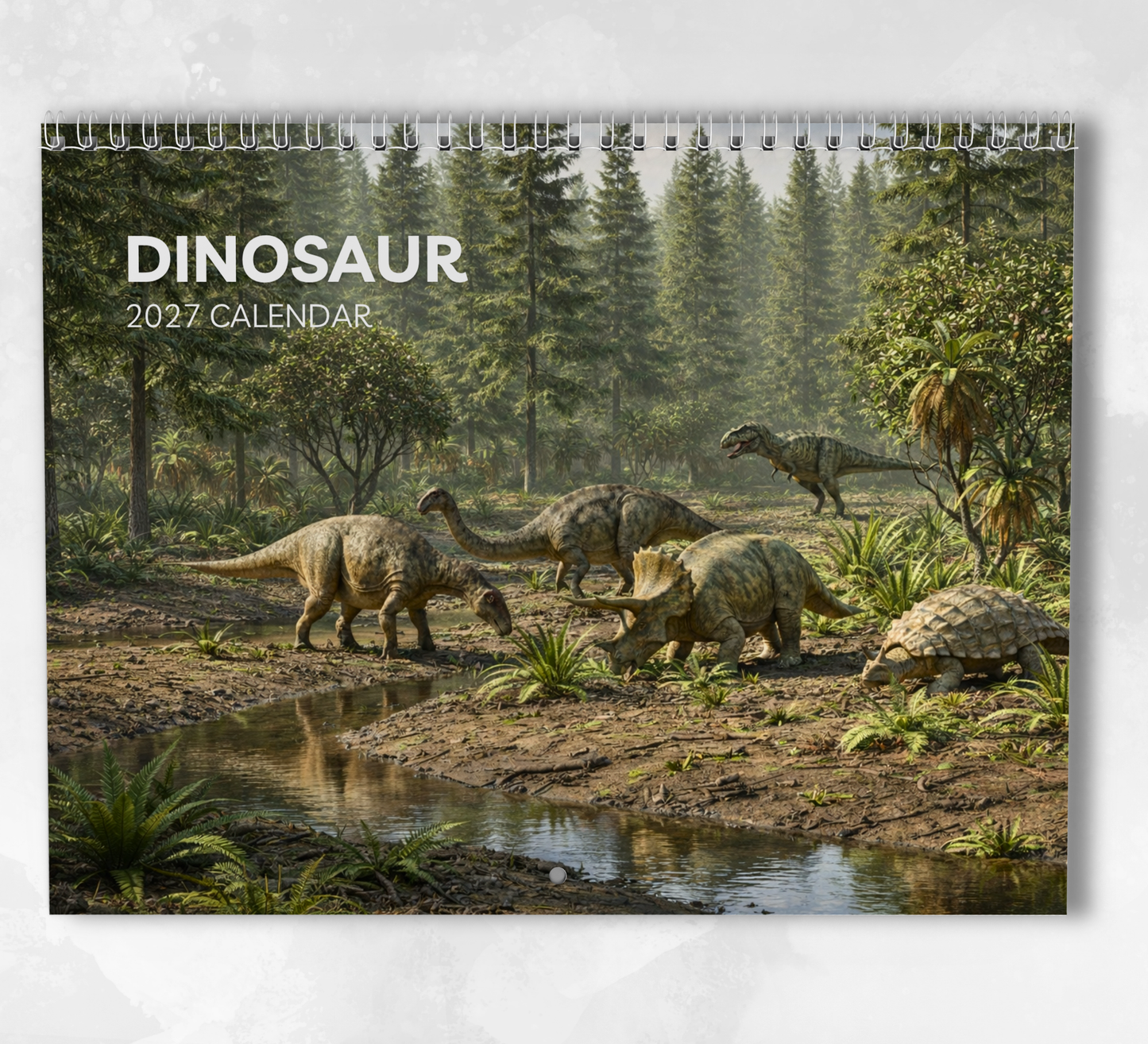 Dinosaur Calendar 2027