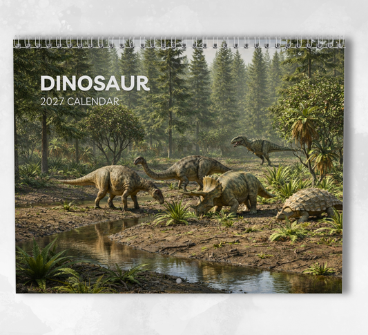 Dinosaur Calendar 2027