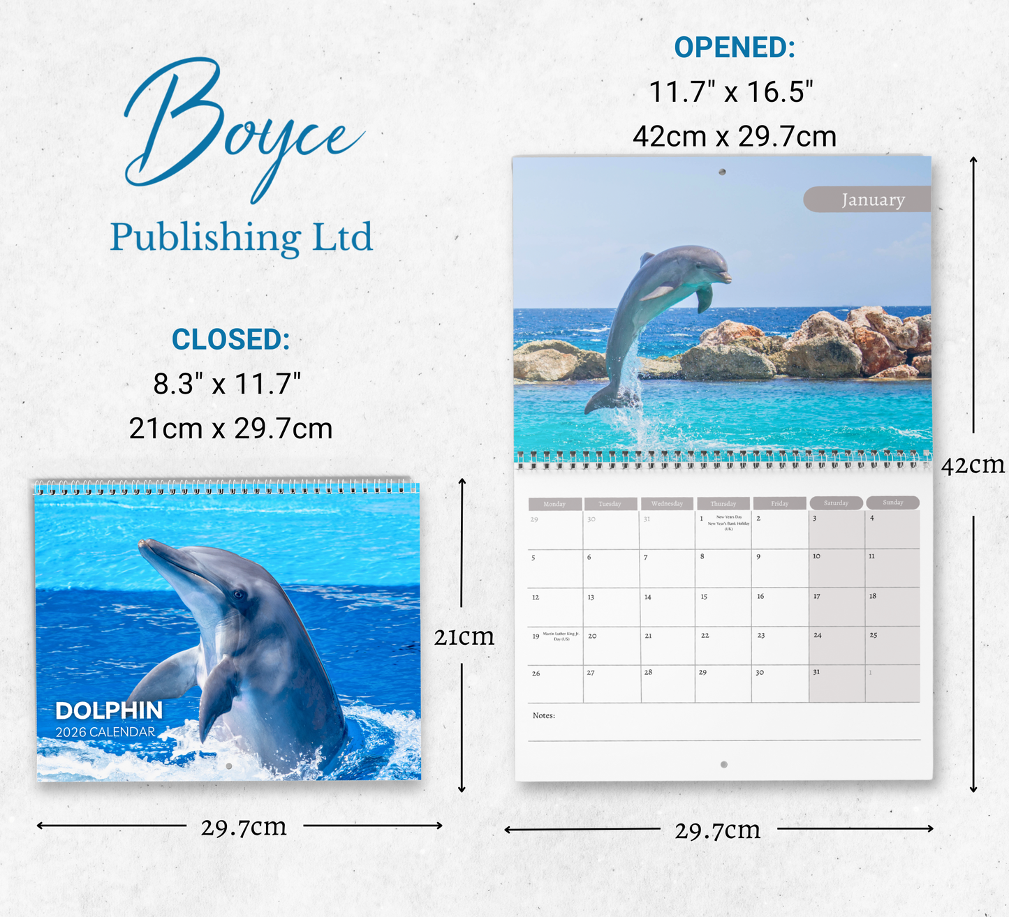 Dolphin Calendar 2026