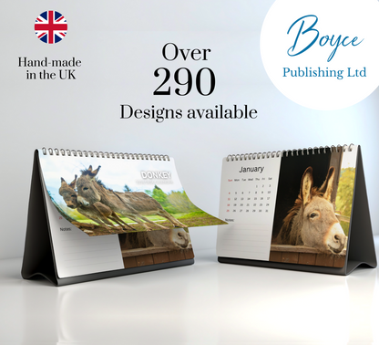 Donkey Desk Calendar 2026-2027