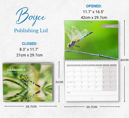 Dragonfly Calendar 2027