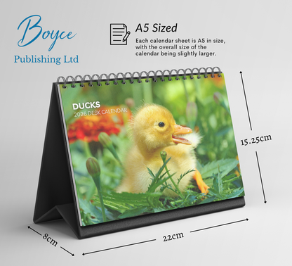 Duck Desk Calendar 2026-2027