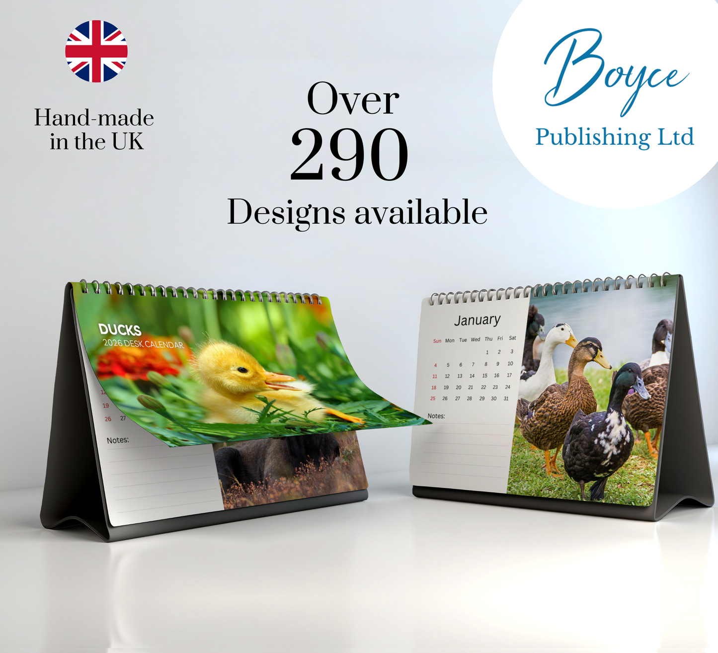 Duck Desk Calendar 2026-2027