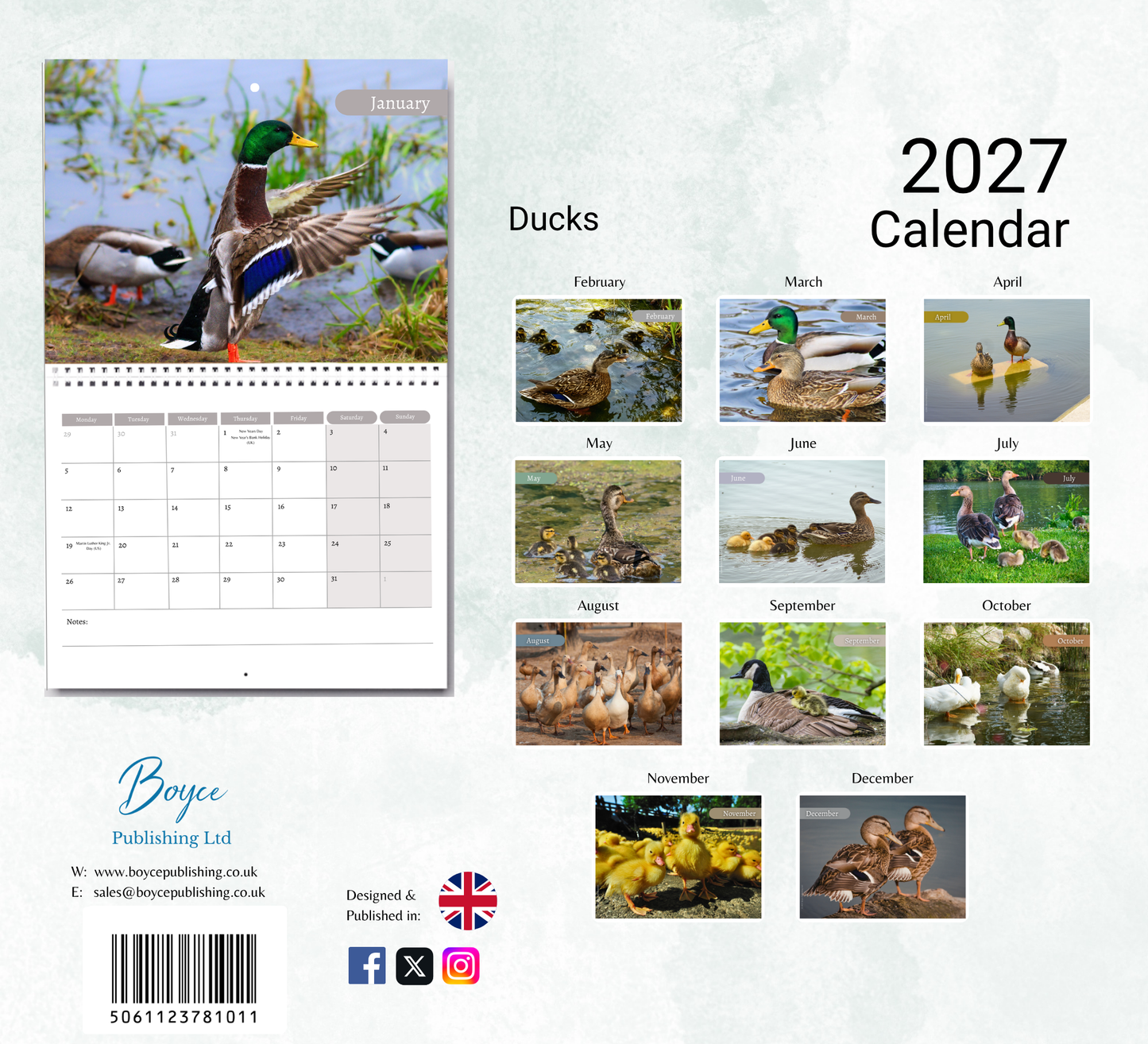 Duck Calendar 2027