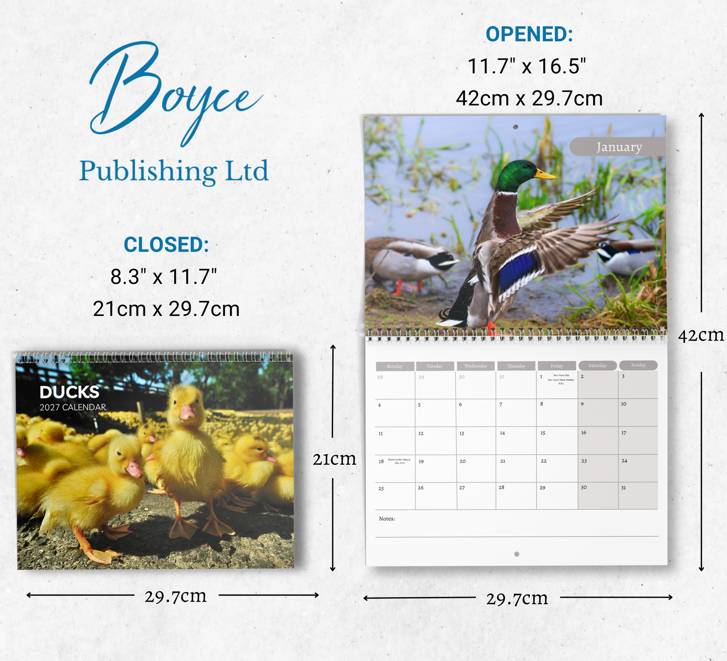 Duck Calendar 2027