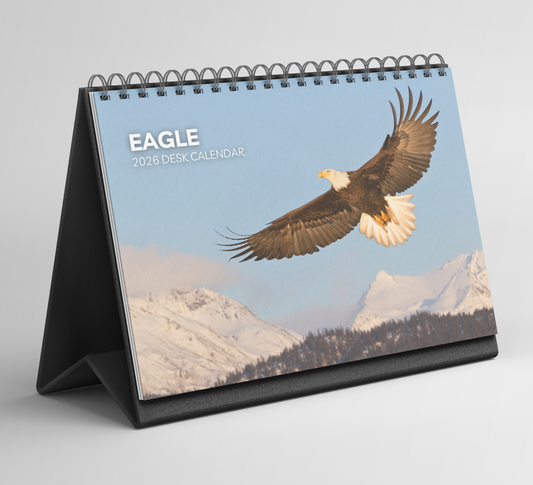 Eagle Desk Calendar 2026-2027