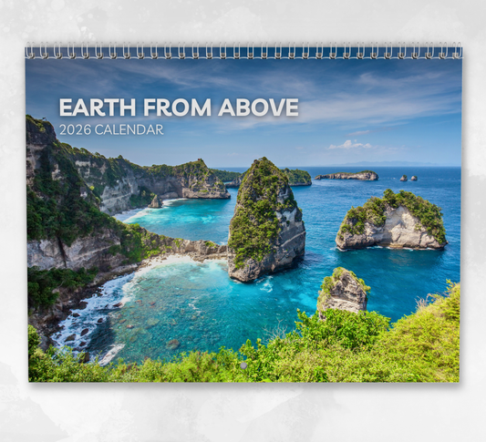 Earth from Above Calendar 2026