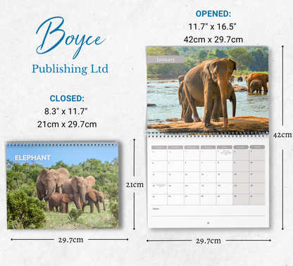 Elephant Calendar 2027