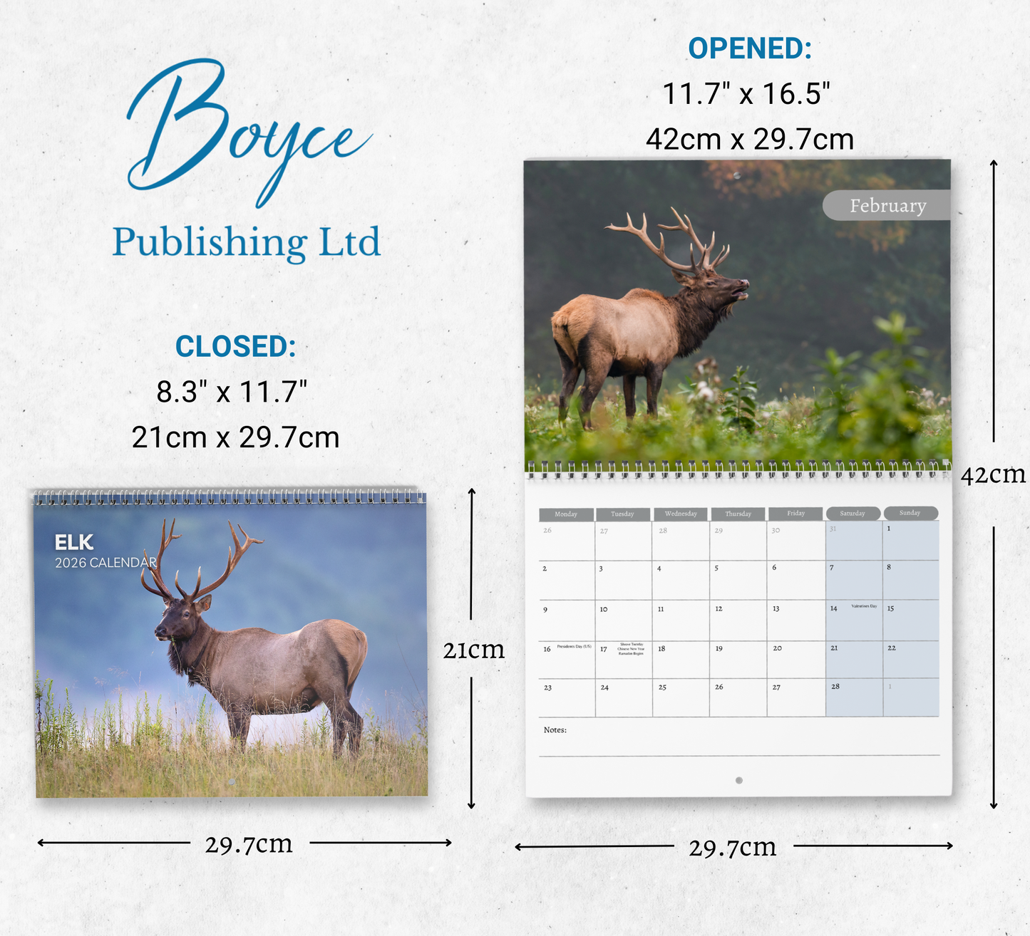 Elk Calendar 2026