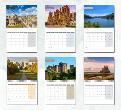 England Calendar 2027