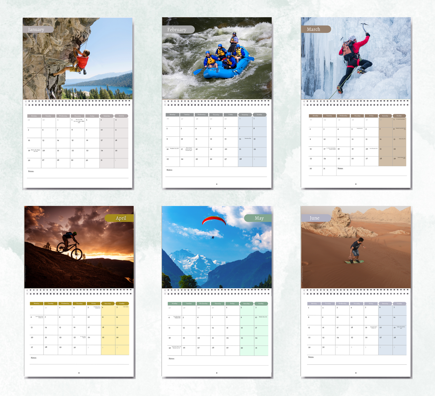 Extreme Sports Calendar 2027