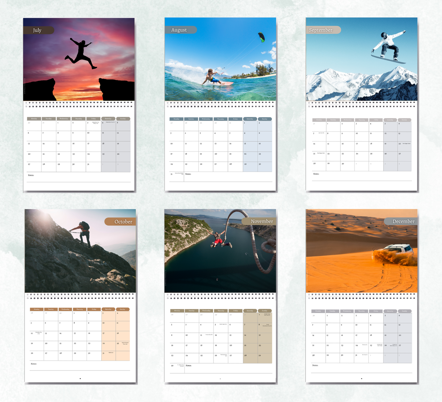 Extreme Sports Calendar 2027