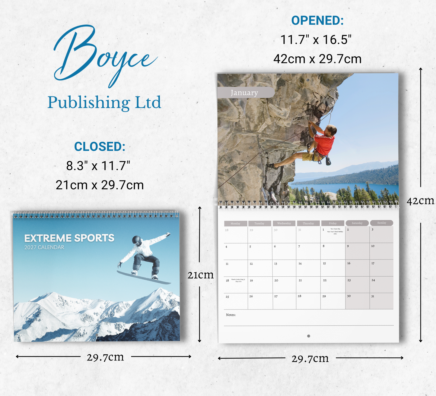 Extreme Sports Calendar 2027