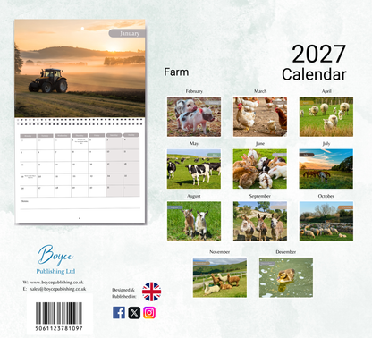 Farm Calendar 2027