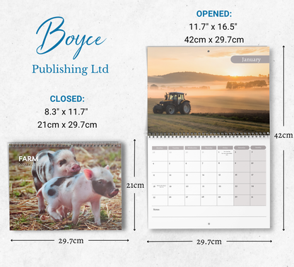 Farm Calendar 2027