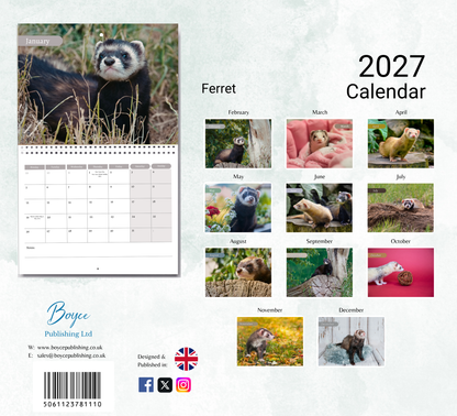 Ferret Calendar 2027
