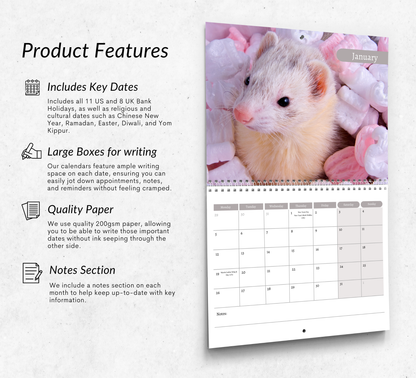 Ferret Calendar 2026