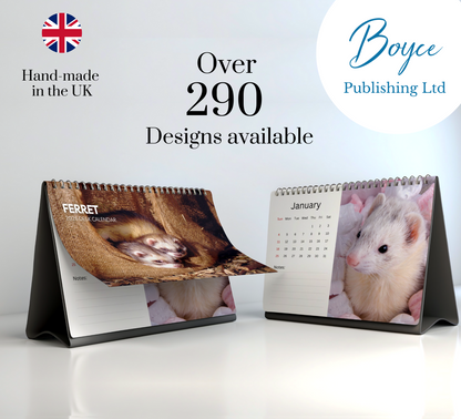 Ferret Desk Calendar 2026-2027