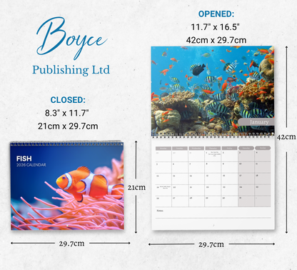 Fish Calendar 2026