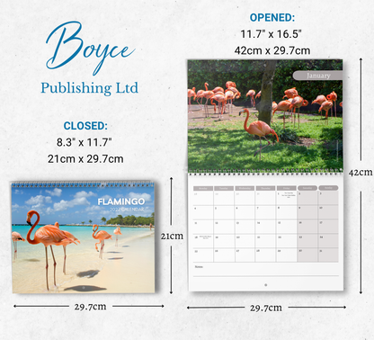 Flamingo Calendar 2027
