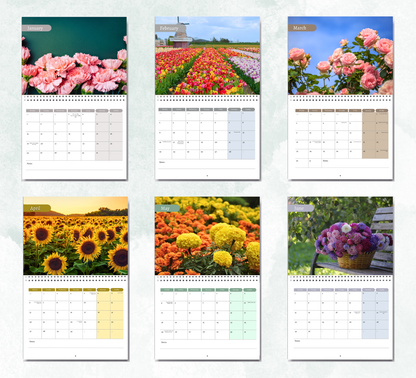 Flowers Calendar 2027