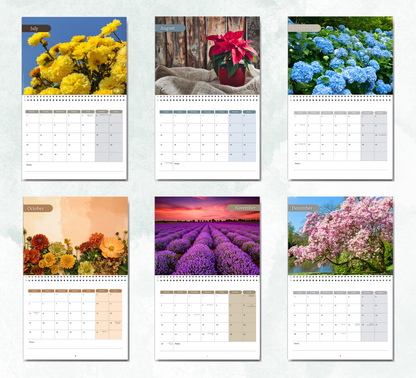 Flowers Calendar 2027