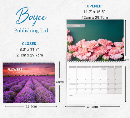 Flowers Calendar 2027