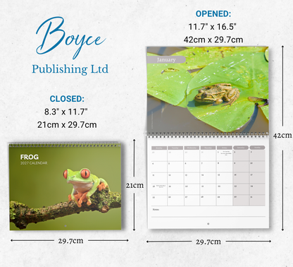 Frog Calendar 2027