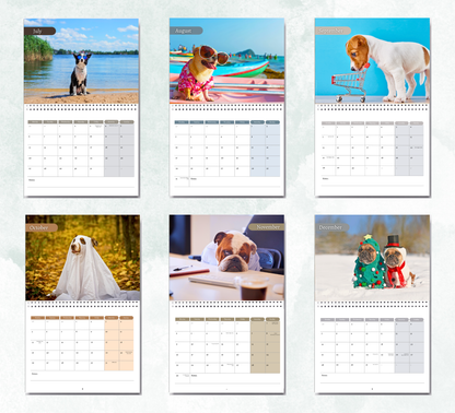 Fun Dogs Calendar 2027