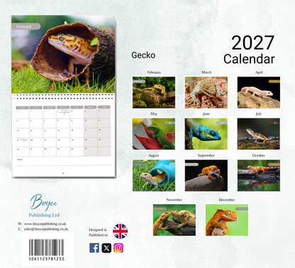 Gecko Calendar 2027