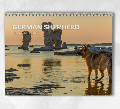 German Shepherd Calendar 2027