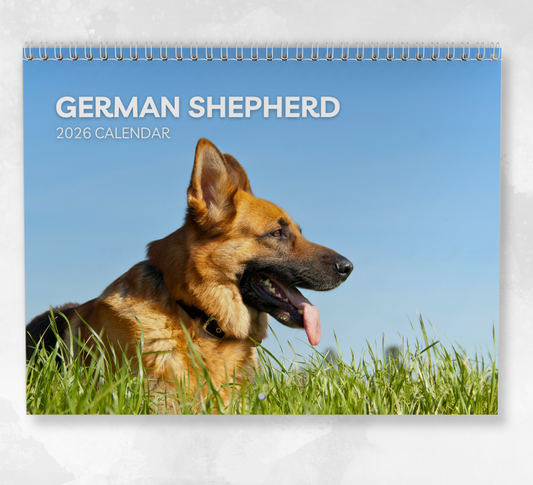 German Shepherd Calendar 2026