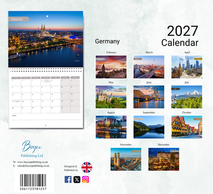 Germany Calendar 2027