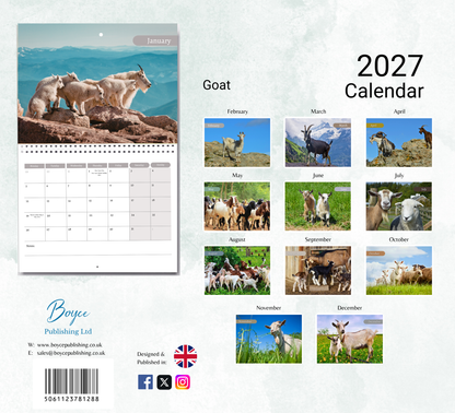 Goat Calendar 2027