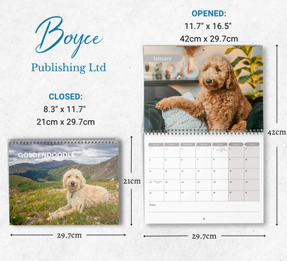 Goldendoodle Calendar 2027