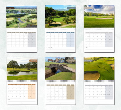 Golf Calendar 2026
