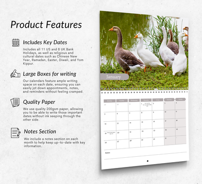 Goose Calendar 2026